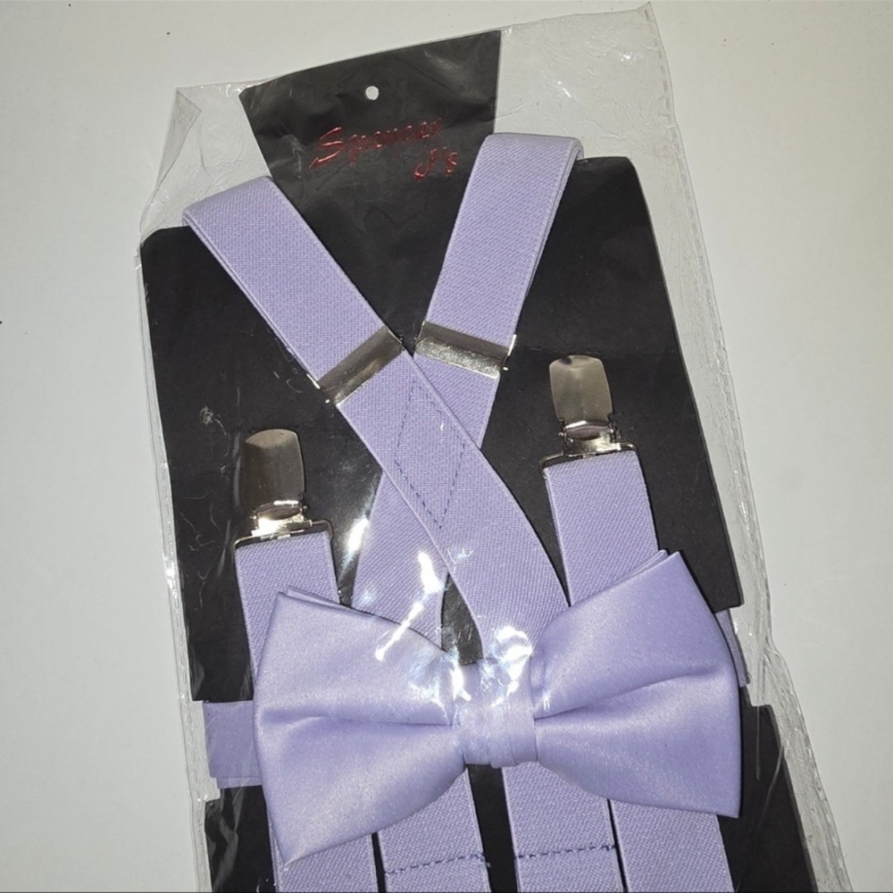 Suspenders and Bow Tie